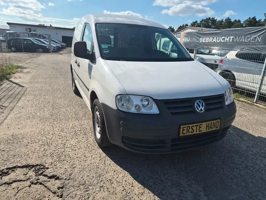 Gebraucht VW Caddy 80 PS (58 kW) 2009 Weiß Van / Kleinbus
