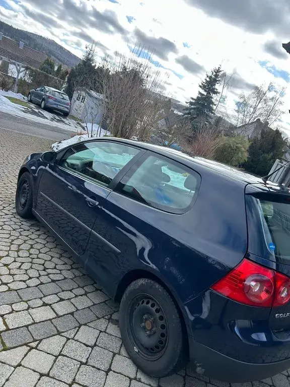 Gebraucht VW Golf VI Trendline 75 PS (55 kW) 2008 Blau Kleinwagen