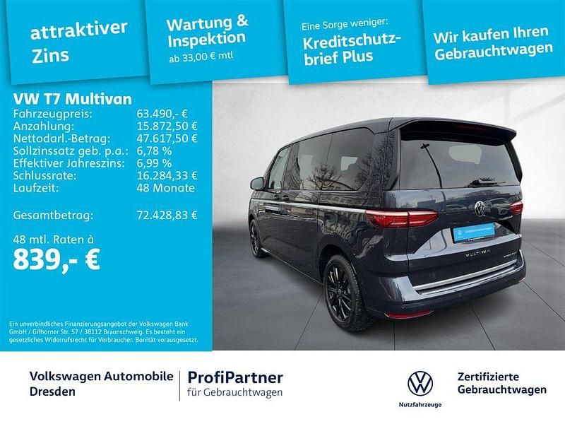 Gebraucht VW Multivan Style 177 PS (130 kW) 2025 Starlight blue metallic Van