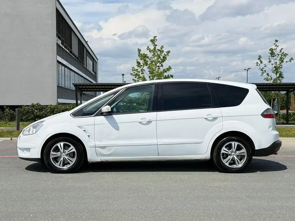 Gebraucht Ford S-MAX Trend 116 PS (85 kW) 2008 Weiß Van / Kleinbus