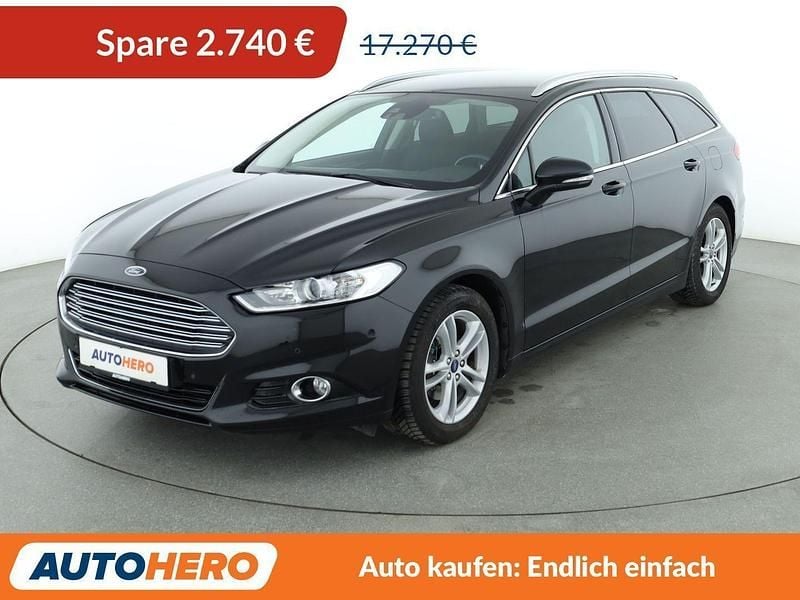 Gebraucht Ford Mondeo Titanium 165 PS (121 kW) 2018 Schwarz Kombi