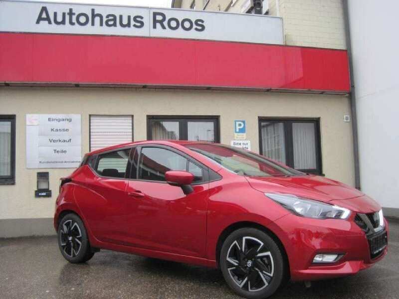 Rot Gebraucht 2021 Nissan Micra N-Way Kleinwagen | 16.390 € (Etwas zu teuer) - Bild 1/4