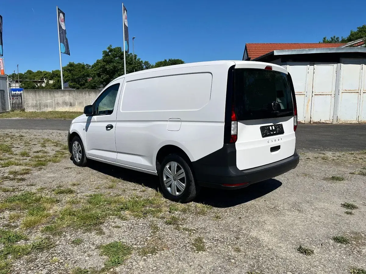 Gebraucht VW Caddy Maxi 102 PS (75 kW) 2021 Weiß Van / Kleinbus
