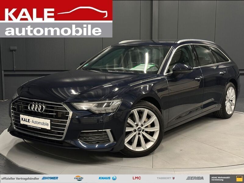 Blau metallic (firmamentblau metallic) Gebraucht 2021 Audi A6 Design Kombi | 34.470 € (Guter Preis) - Bild 1/4