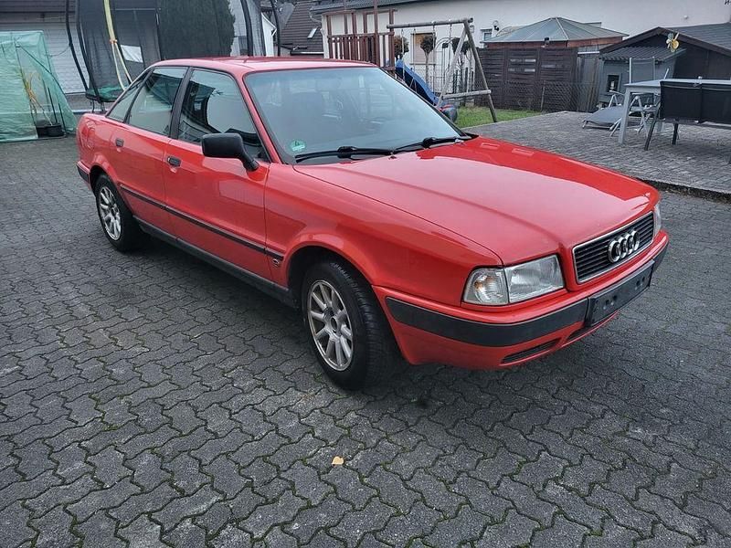 Rot Gebraucht 1994 Audi 80 Limousine | 1.200 € - Bild 1/4