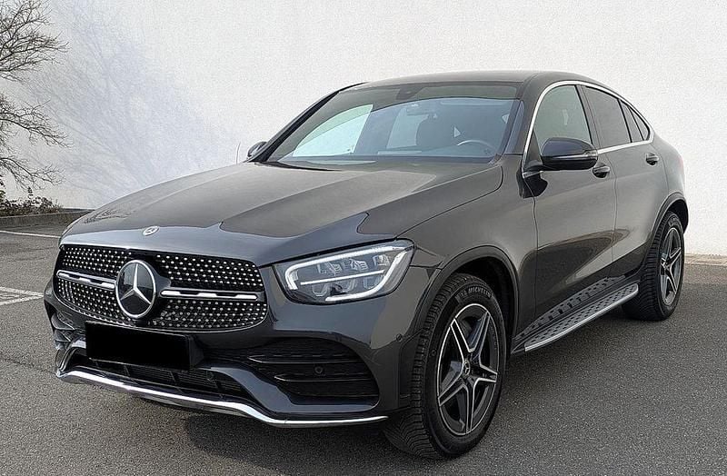 Olivgruen matt Gebraucht 2021 Mercedes GLC220 AMG Coupé | 43.690 € (Fairer Preis) - Bild 1/4