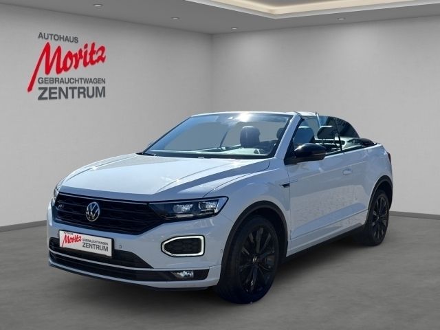 Weiss Gebraucht 2021 VW T-Roc Cabriolet R-line Cabrio | 24.990 € - Bild 1/4