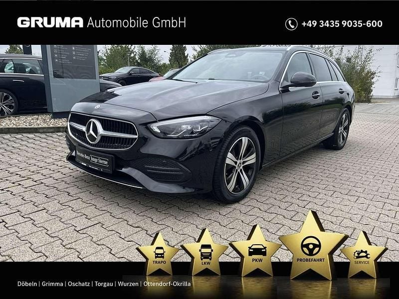 Lack obsidianschwarz Gebraucht 2024 Mercedes C200 Advanced Kombi | 36.960 € (Fairer Preis) - Bild 1/4