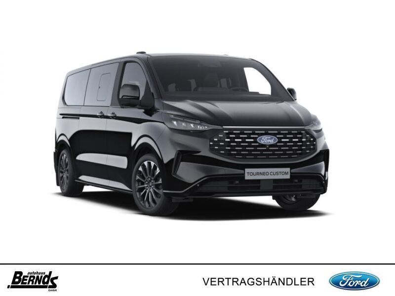 Agate black metallic Neu 2025 Ford Tourneo Custom Titanium X Van / Kleinbus | 61.480 € (Etwas zu teuer) - Bild 1/4