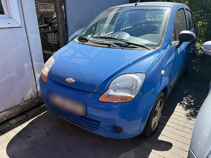 Blau Gebraucht 2009 Chevrolet Matiz Kleinwagen | 650 € (Superpreis) - Bild 1/4