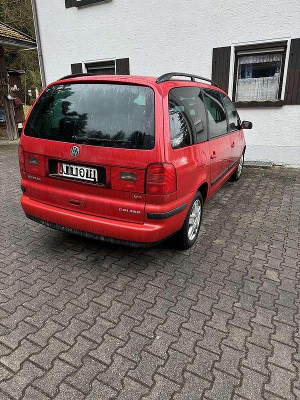 Gebraucht VW Sharan 204 PS (150 kW) 2002 Rot Van / Kleinbus