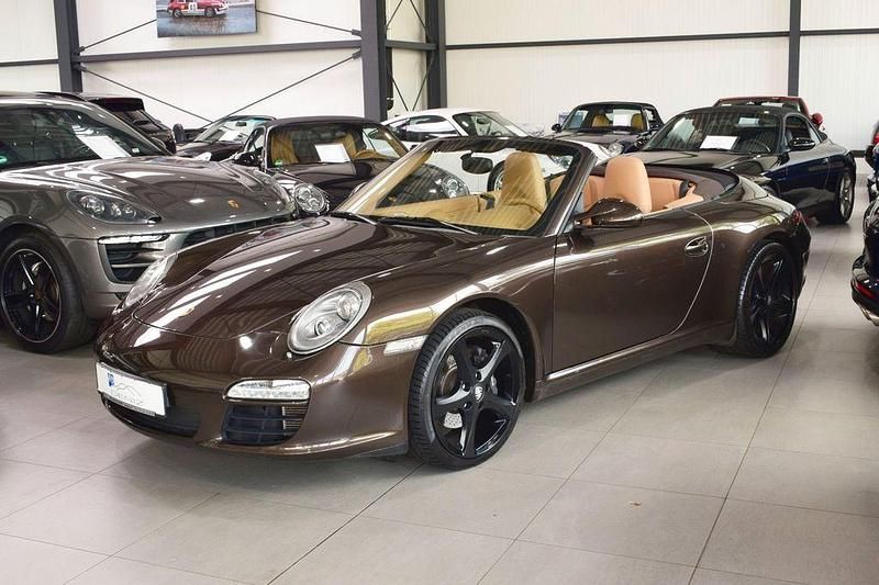 Braun Gebraucht 2010 Porsche 911 Carrera Cabriolet Cabrio | 61.899 € (Guter Preis) - Bild 1/3