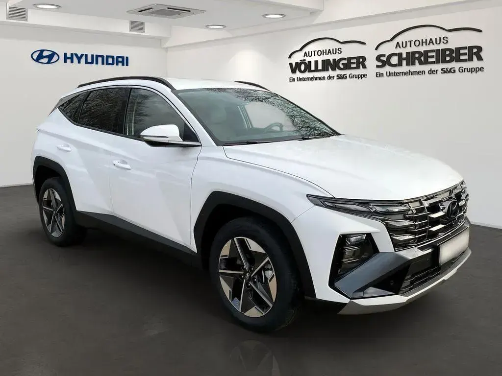 Neu Hyundai Tucson Trend 215 PS (158 kW) 2026 Atlas white / sol SUV