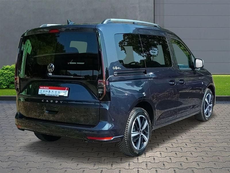 Neu VW Caddy Goal 122 PS (89 kW) 2026 Starlight blue metallic Van / Kleinbus