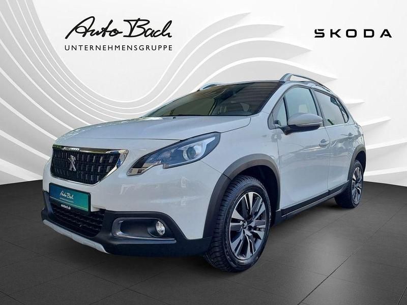 Weiß (weiss banquise) Gebraucht 2019 Peugeot 2008 Allure SUV | 15.890 € (Fairer Preis) - Bild 1/4