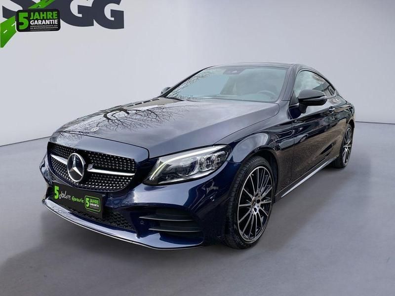 Gebraucht Mercedes C400 AMG line 333 PS (244 kW) 2018 Cavansitblau  metallic Coupé