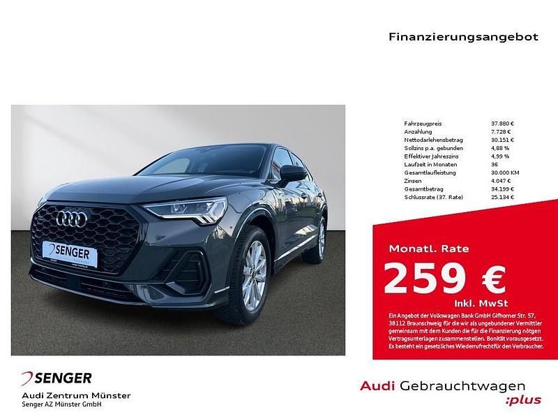 Nanograu metallic Gebraucht 2023 Audi Q3 Sportback Sport SUV | 37.880 € (Fairer Preis) - Bild 1/4