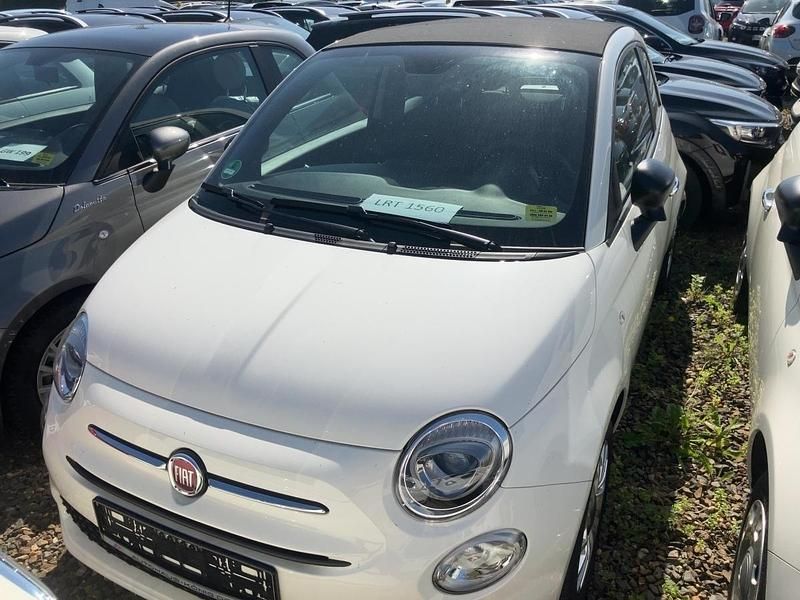 Weiß Gebraucht 2023 Fiat 500C Cabrio | 12.997 € (Superpreis) - Bild 1/4