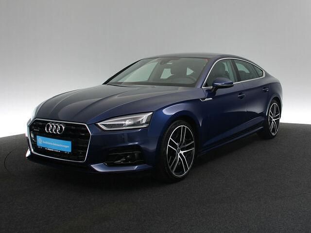 Gebraucht Audi A5 Sportback Basis 252 PS (185 kW) 2017 Scubablau metallic (metallic) Kleinwagen