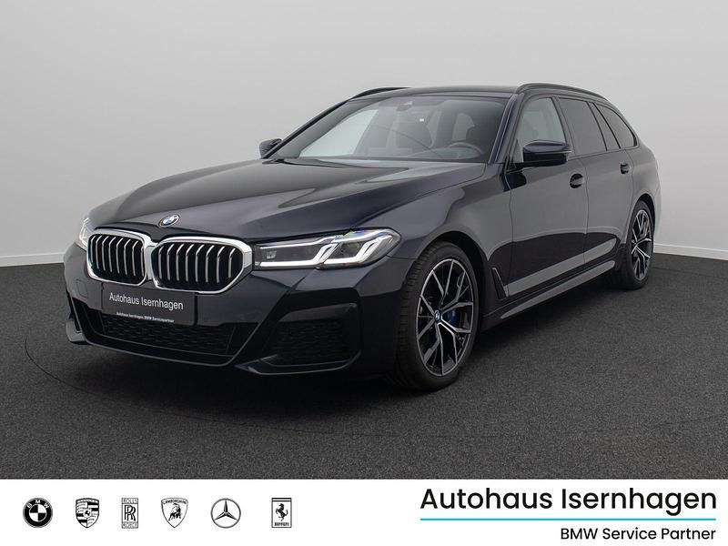 M carbonschwarz416schwarz Gebraucht 2021 BMW 530 M Sport Limousine | 37.999 € (Fairer Preis) - Bild 1/4