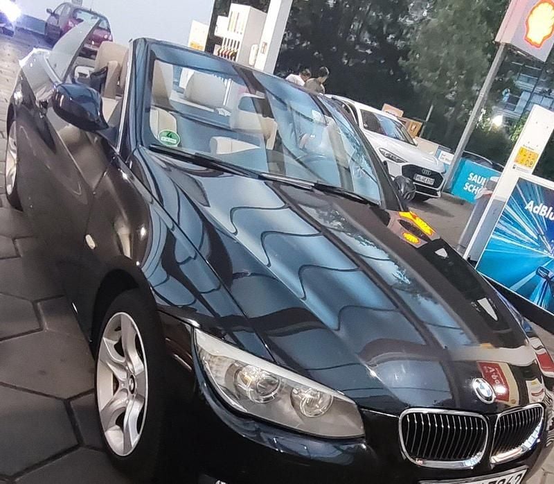 Schwarz Gebraucht 2012 BMW 325 Cabriolet Cabrio | 13.200 € (Guter Preis) - Bild 1/4