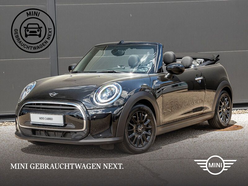 Midnight black (metallic) Gebraucht 2022 Mini One Cabriolet Cabrio | 21.620 € (Fairer Preis) - Bild 1/4