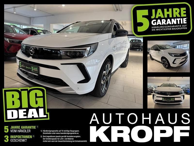 Lack weiss banquise/deckende l Gebraucht 2023 Opel Grandland X Elegance SUV | 24.280 € (Fairer Preis) - Bild 1/4
