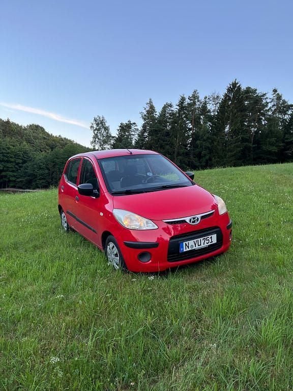 Rot Gebraucht 2008 Hyundai i10 Kleinwagen | 1.890 € (Guter Preis) - Bild 1/4