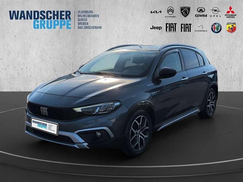 Blauschwarz Gebraucht 2021 Fiat Tipo Cross Limousine | 13.450 € (Fairer Preis) - Bild 1/2