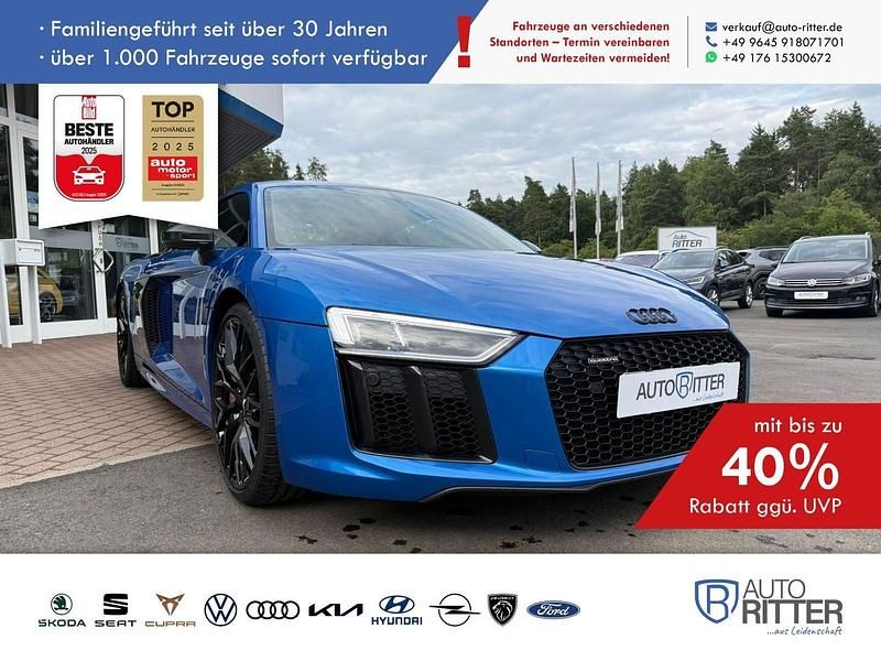 Blau Gebraucht 2017 Audi R8 Coupé Ambiente Coupé | 149.990 € (Teuer) - Bild 1/4