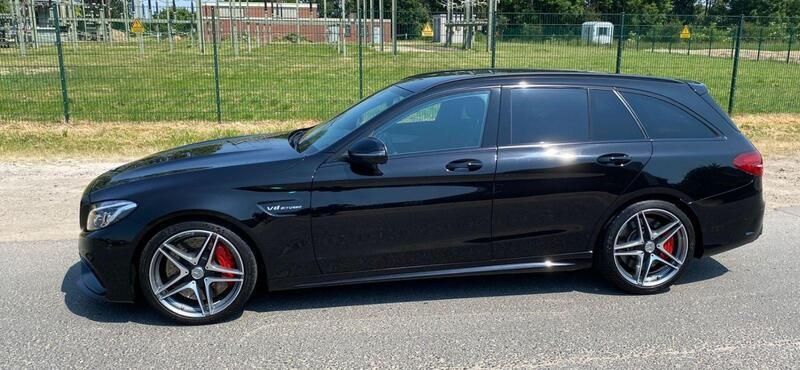 Schwarz Gebraucht 2017 Mercedes C63S AMG AMG Kombi | 43.799 € (Superpreis) - Bild 1/4