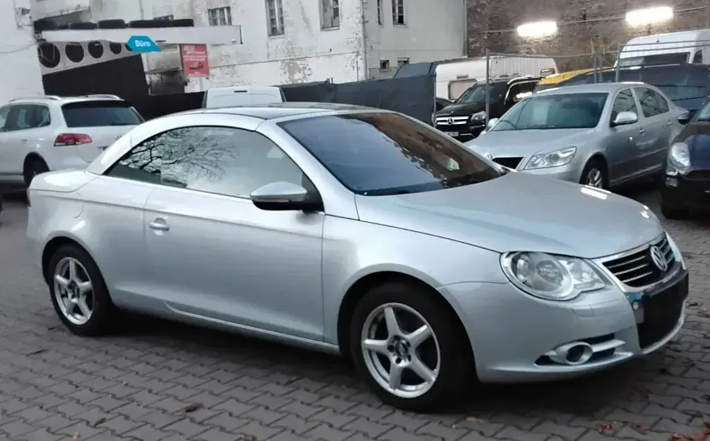 Brugt VW Eos Edition 140 HK (102 kW) 2008 Sølv Cabriolet