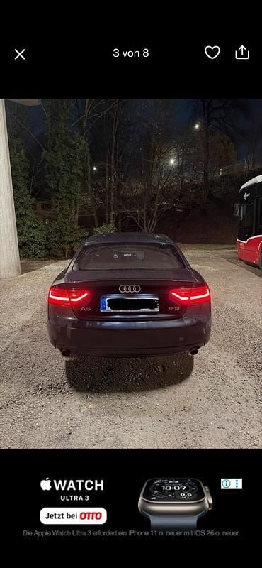 Gebraucht Audi A5 S-Line 170 PS (125 kW) 2012 Schwarz Coupé