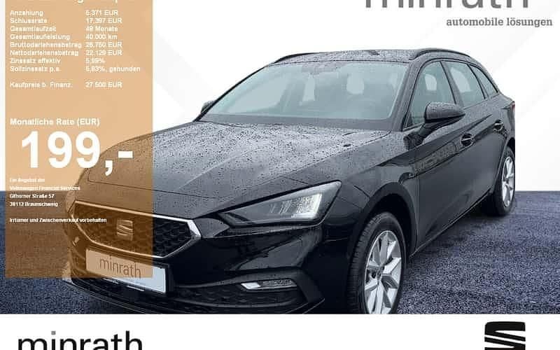 Schwarz Gebraucht 2024 Seat Leon ST 4Drive Kombi | 27.500 € (Guter Preis) - Bild 1/4