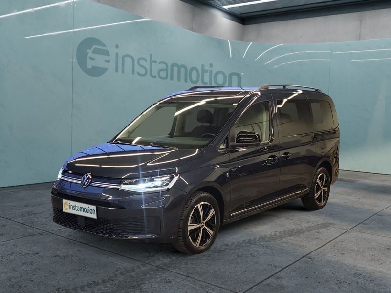 Gebraucht VW Caddy Maxi Dark Label 114 PS (83 kW) 2023 Blau Van / Kleinbus