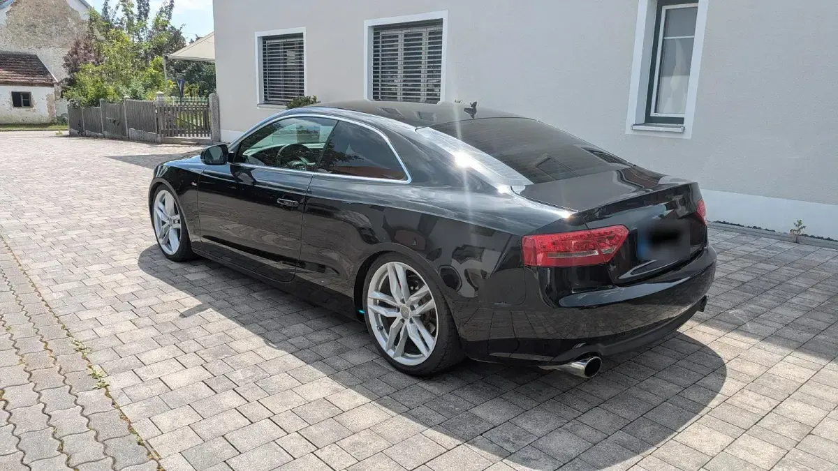 Gebraucht Audi A5 S-Line 239 PS (175 kW) 2009 Schwarz Coupé