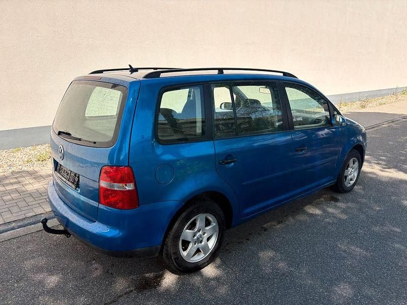 Gebraucht VW Touran Conceptline 105 PS (77 kW) 2006 Blau Van / Kleinbus