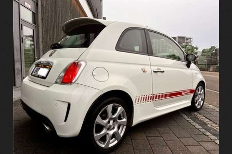 Weiß Gebraucht 2013 Abarth 500 Kleinwagen | 8.500 € (Guter Preis) - Bild 1/4