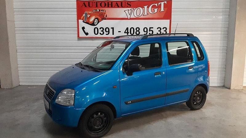 Gebraucht Suzuki Wagon R+ Comfort 76 PS (55 kW) 2001 Blau Van / Kleinbus