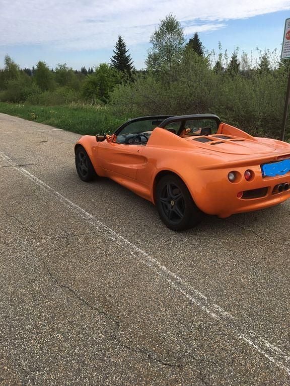 Gebraucht Lotus Elise 122 PS (89 kW) 1998 Orange Cabrio