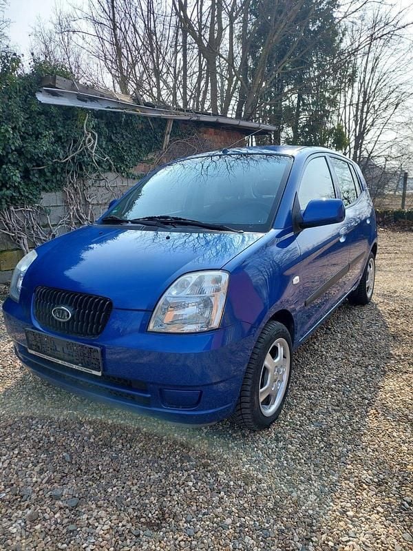 Blau Gebraucht 2005 Kia Picanto LX Kleinwagen | 499 € (Superpreis) - Bild 1/4
