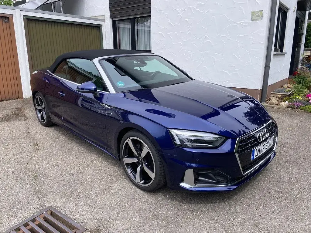 Gebraucht Audi A5 Cabriolet Advanced 150 PS (110 kW) 2024 Blau Cabrio