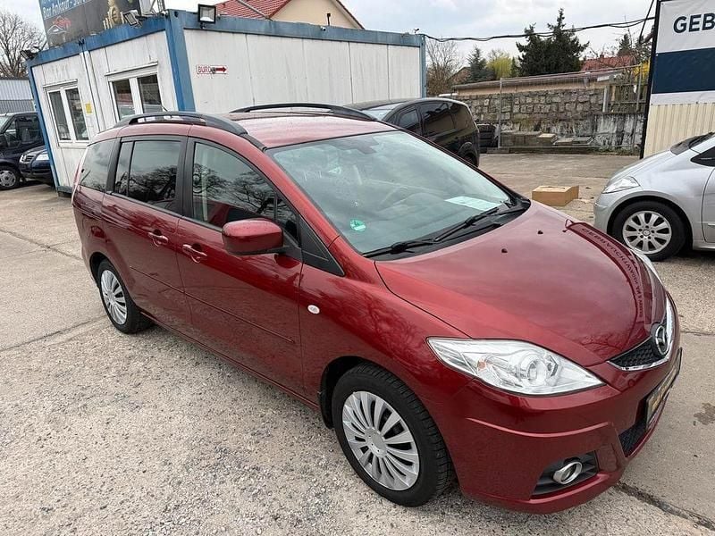 Gebraucht Mazda 5 Exclusive 116 PS (85 kW) 2008 Rot Van / Kleinbus