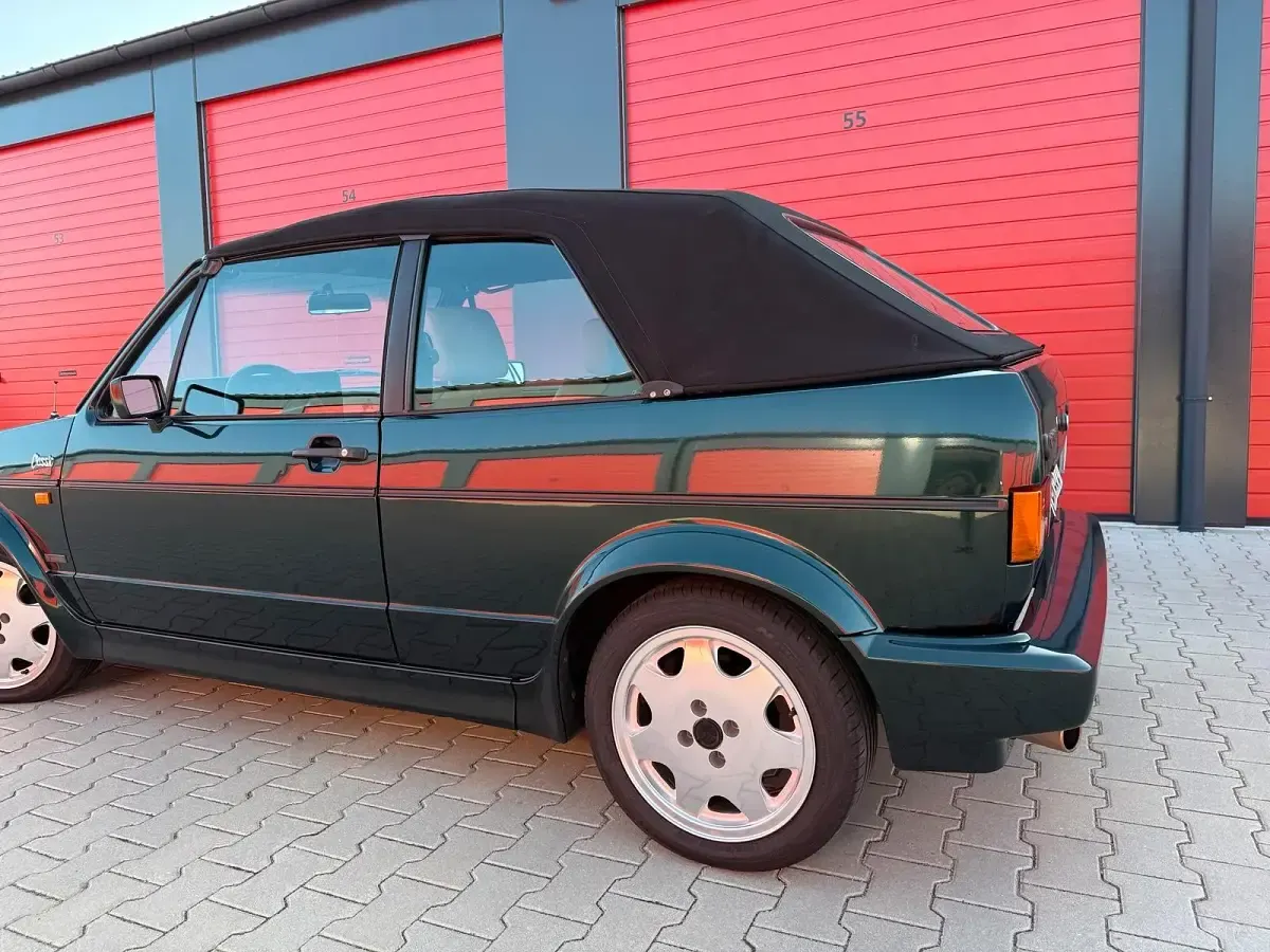 Gebraucht VW Golf Cabriolet 98 PS (72 kW) 1992 Grün Cabrio