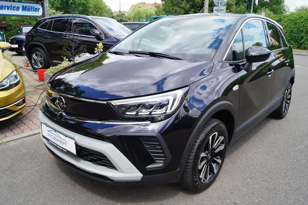 Gebraucht Opel Crossland Elegance 110 PS (80 kW) 2023 Schwarz SUV