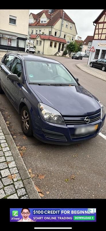 Blau Gebraucht 2004 Opel Astra Kleinwagen | 900 € (Guter Preis) - Bild 1/4