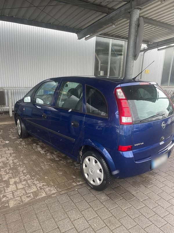 Gebraucht Opel Meriva 101 PS (74 kW) 2004 Blau Van / Kleinbus