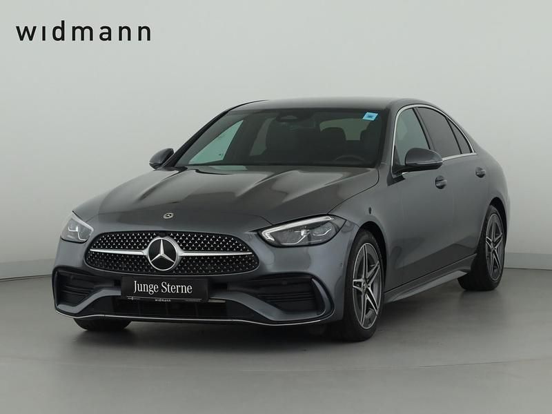 Metalliclack selenitgrau Gebraucht 2022 Mercedes C300 AMG Limousine | 42.850 € (Fairer Preis) - Bild 1/4