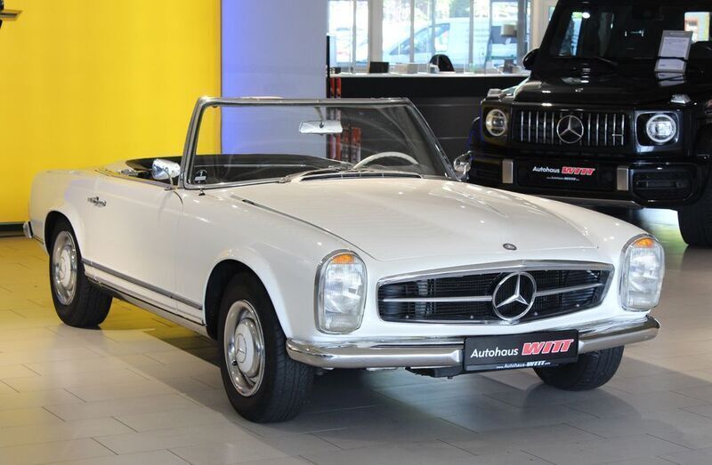 Weiß Gebraucht 1965 Mercedes 230 Cabrio | 54.999 € - Bild 1/4