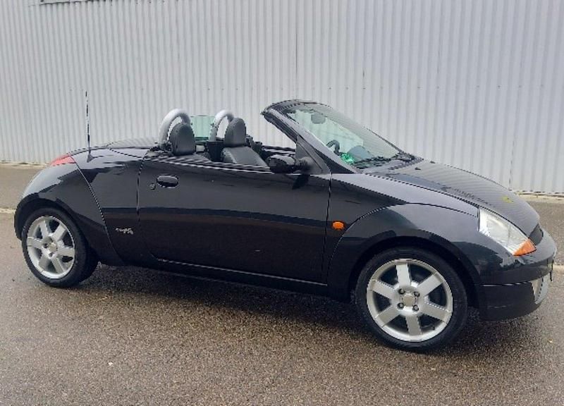 Neroschwarz Gebraucht 2004 Ford StreetKa Cabrio | 2.950 € (Teuer) - Bild 1/4